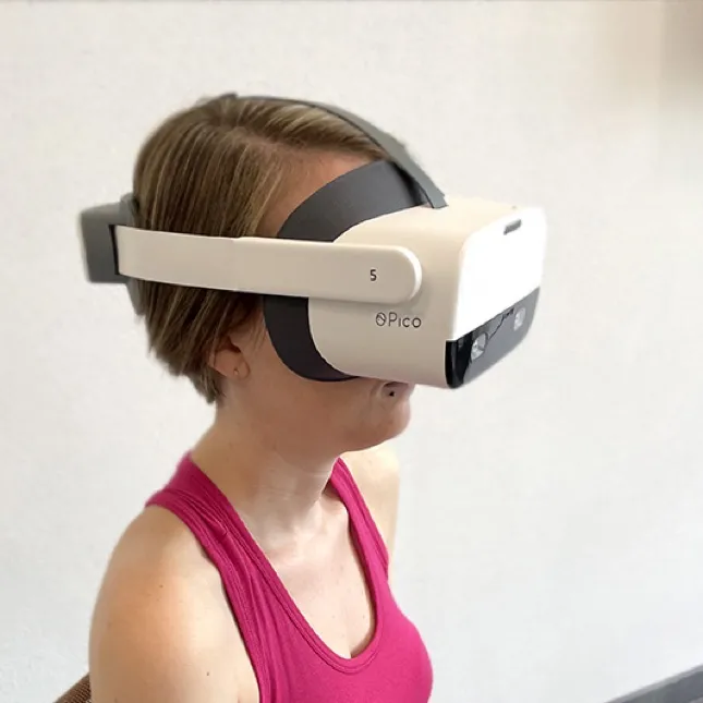 Utilisation du casque de réalité virtuelle Pico